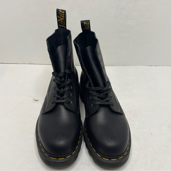 Dr. Doc Martens 1460 Pascal Ziggy “Black” New - Picture 3 of 7
